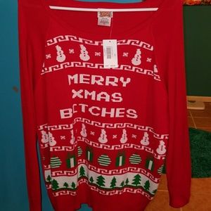 Spencer's holiday sweater